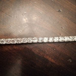Diamonique asscher cut cz bracelet